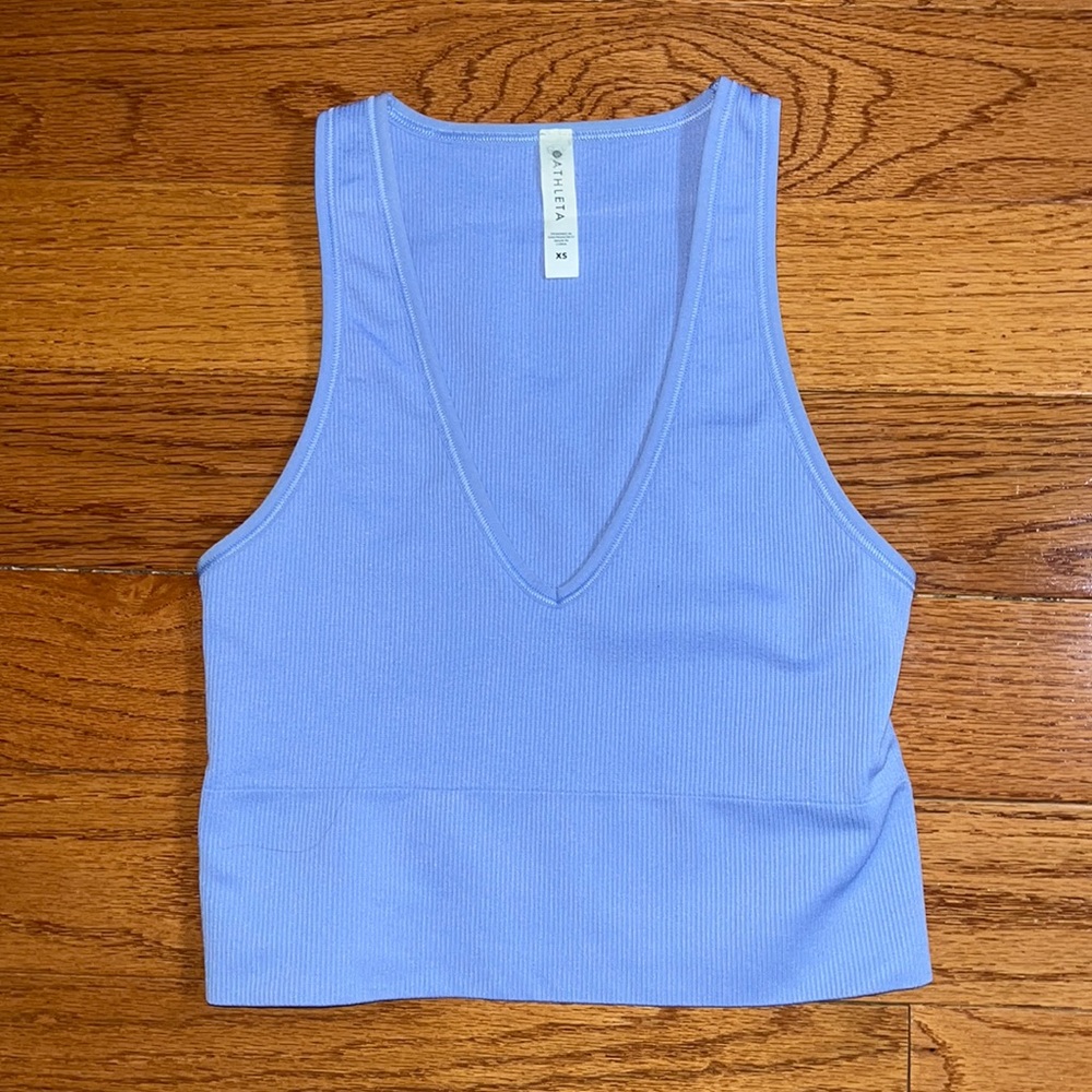 athlete purple top